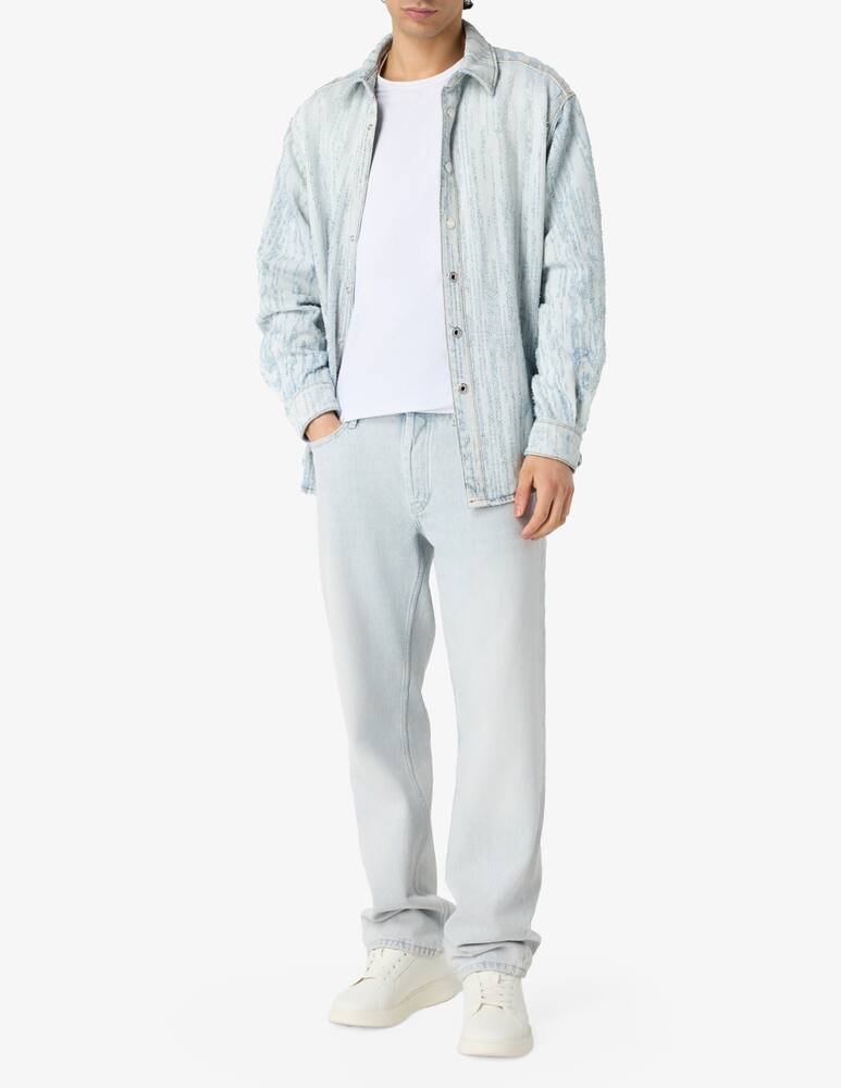 rinascente MSGM Denim button-up shirt