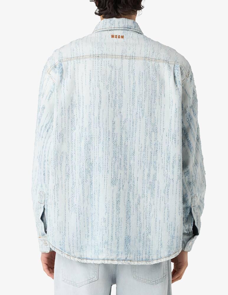rinascente MSGM Denim button-up shirt