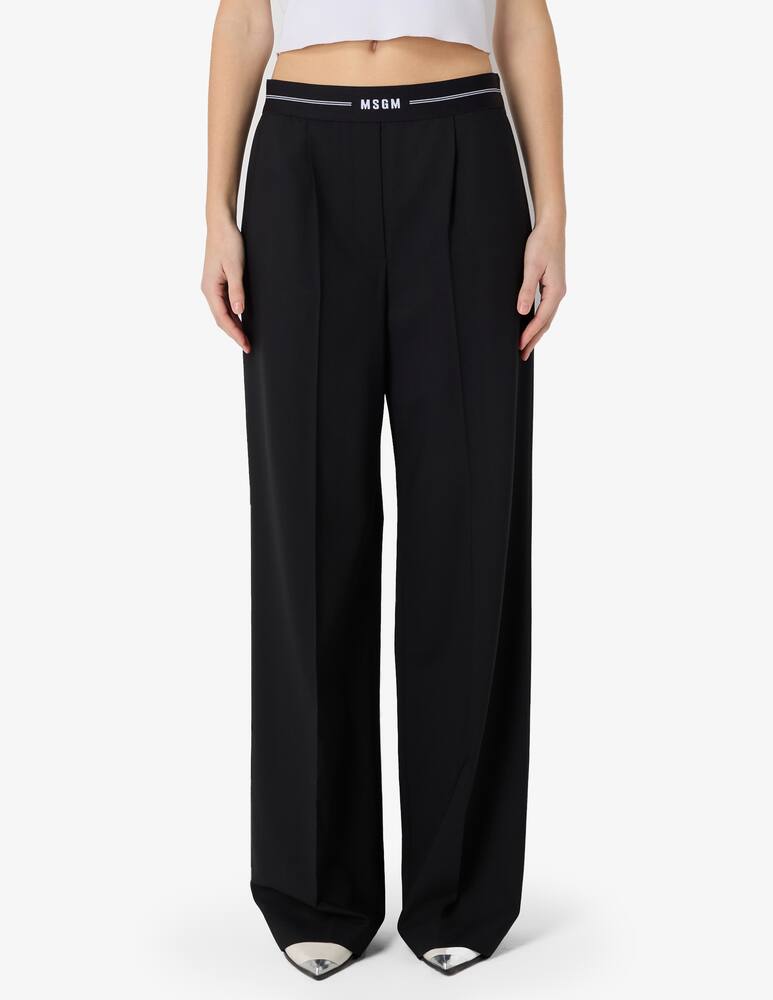 MSGM Pantaloni elastico - immagine 1
