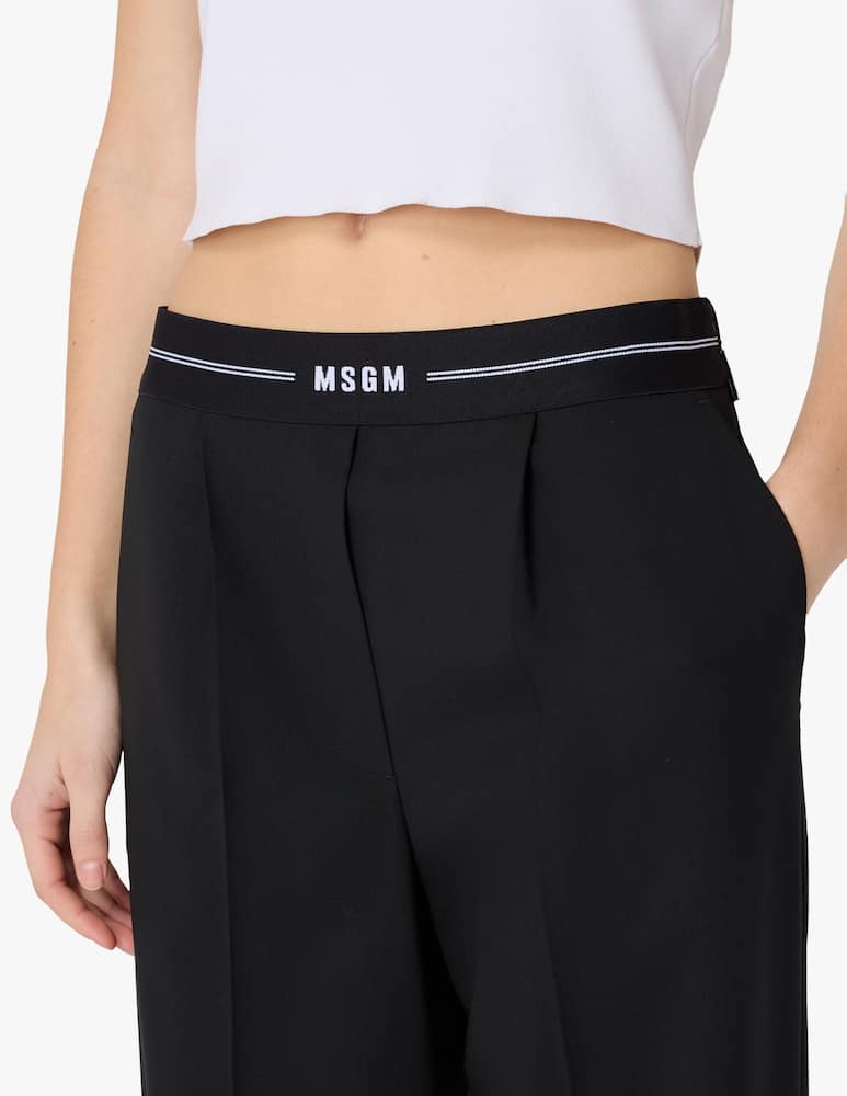 MSGM Pantaloni elastico - immagine 4