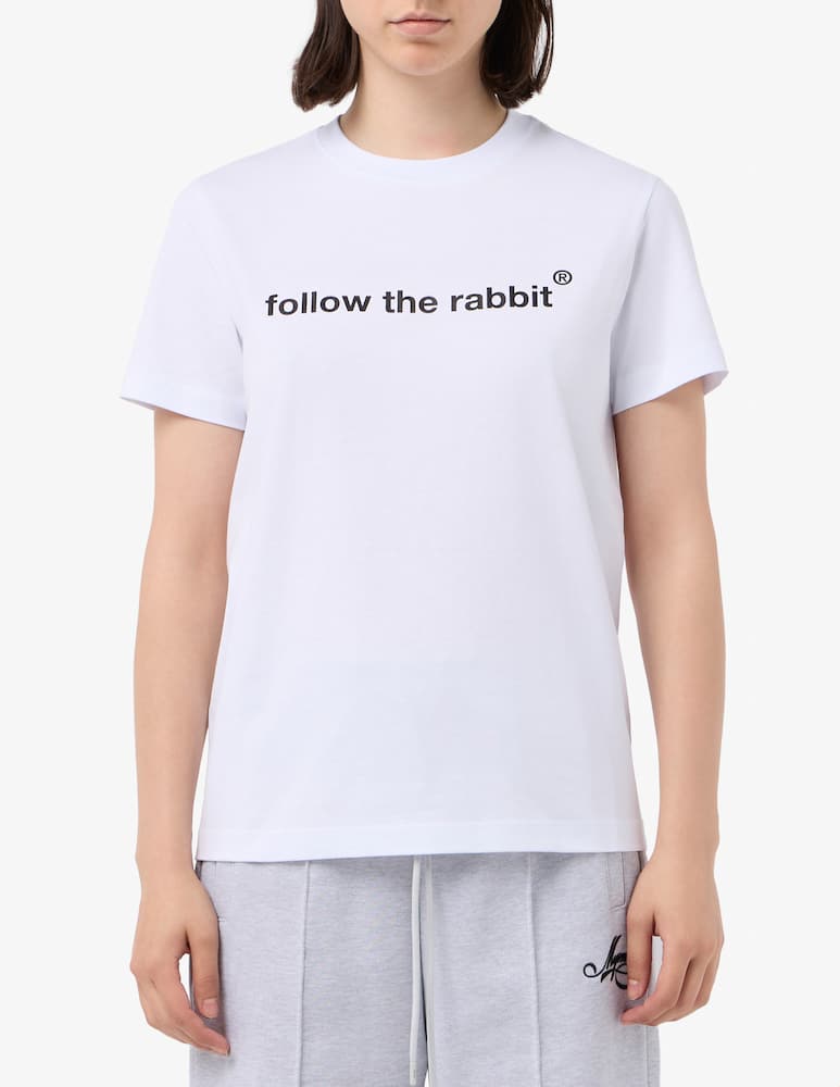 rinascente MSGM T-shirt follow the rabbit