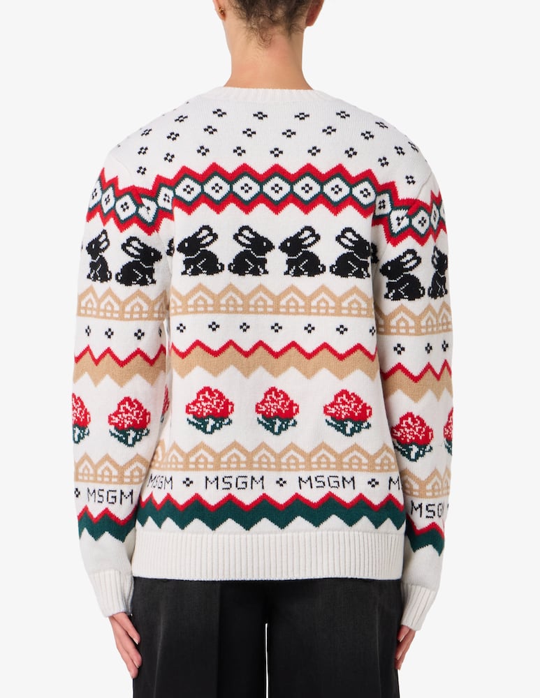 MSGM Rabbit pattern jumper - picture 3 MSGM Rabbit pattern jumper - picture 3