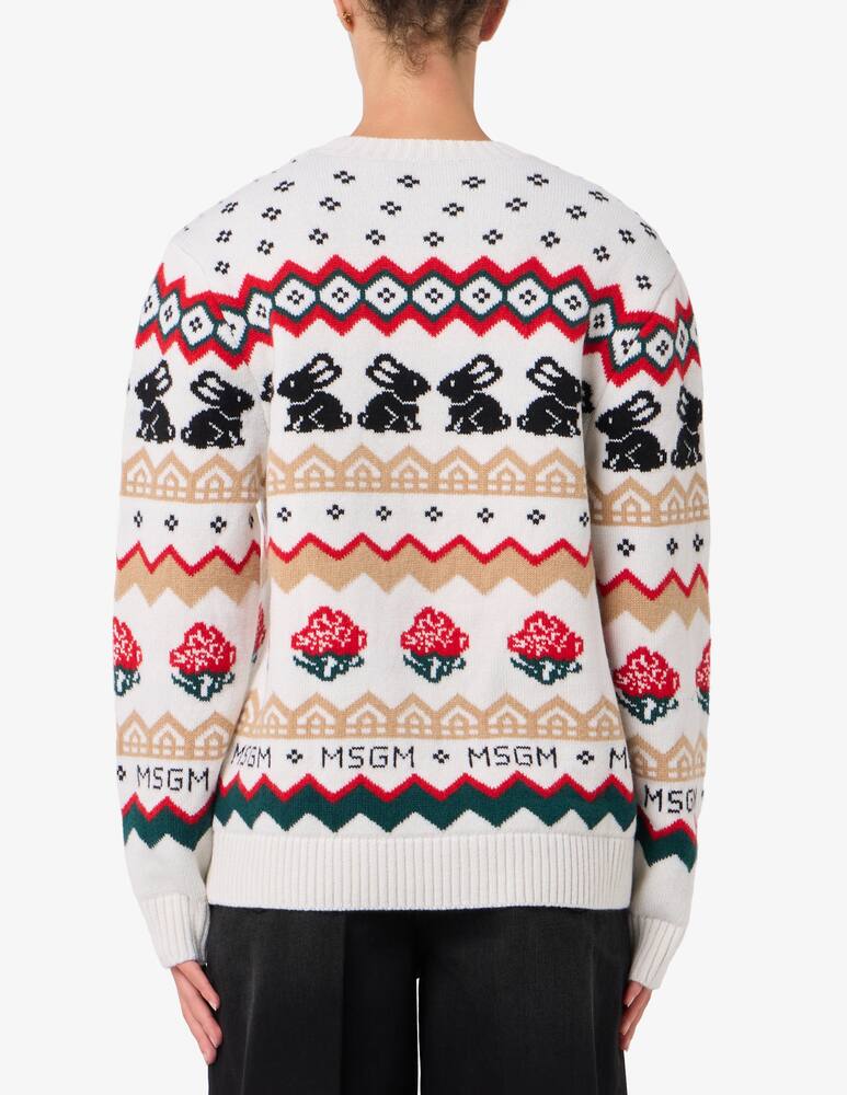 rinascente MSGM Maglione in misto lana e cashmere Rabbit
