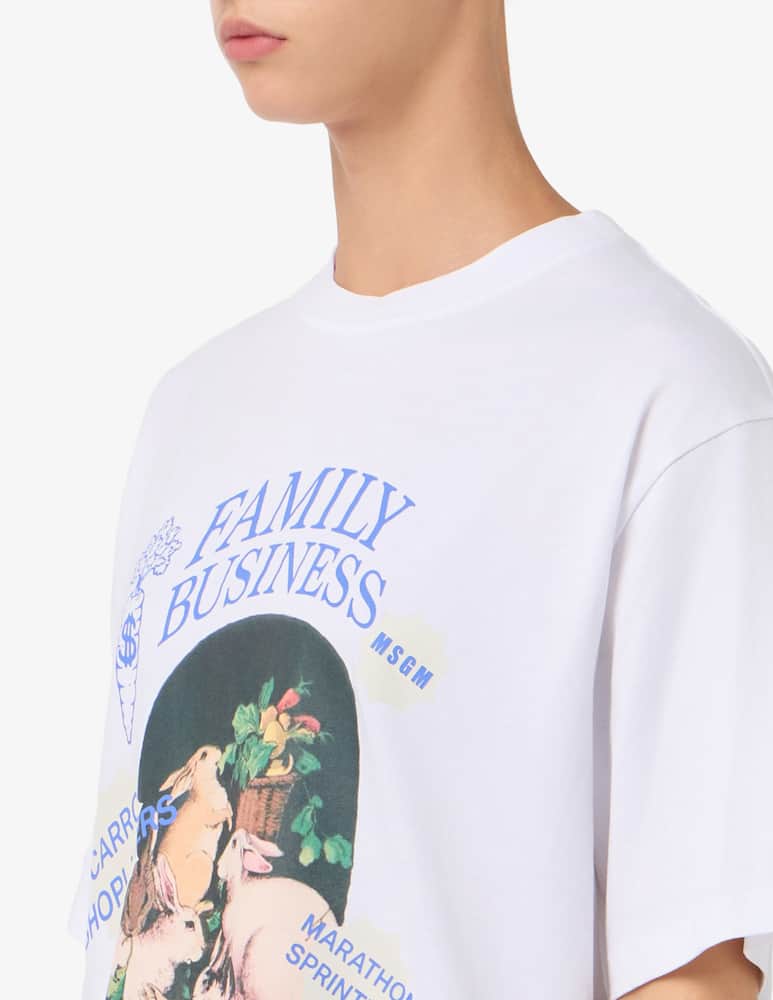 MSGM Rabbit family t-shirt - picture 4 MSGM Rabbit family t-shirt - picture 4