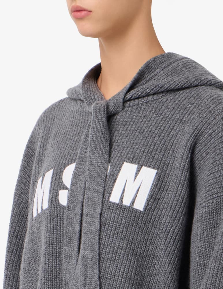 MSGM Hooded logo sweater - picture 4 MSGM Hooded logo sweater - picture 4