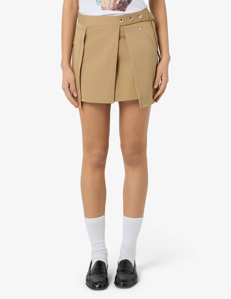 MSGM Minigonna in gabardina - immagine 1 MSGM Minigonna in gabardina - immagine 1