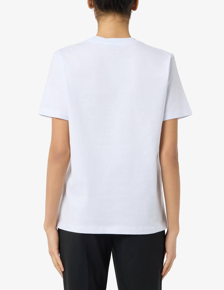 MSGM Floral logo t-shirt - picture 3 MSGM Floral logo t-shirt - picture 3