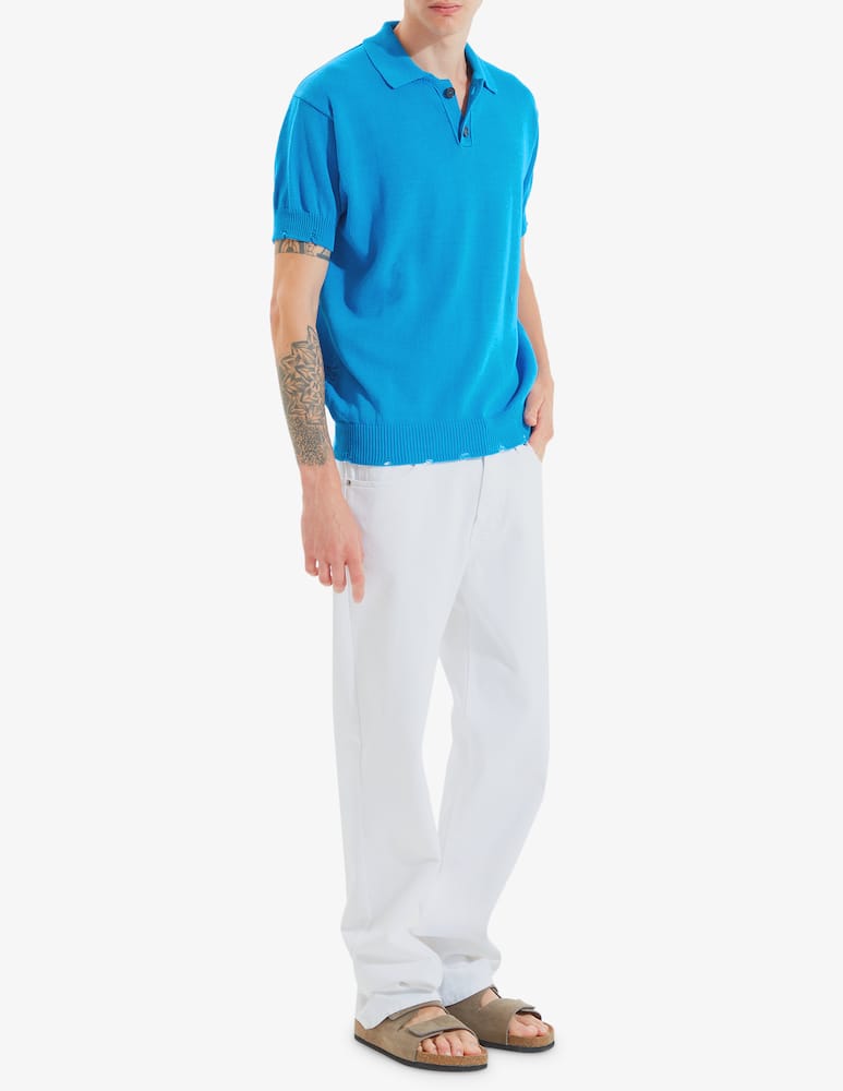 rinascente Amaranto Short sleeve polo shirt