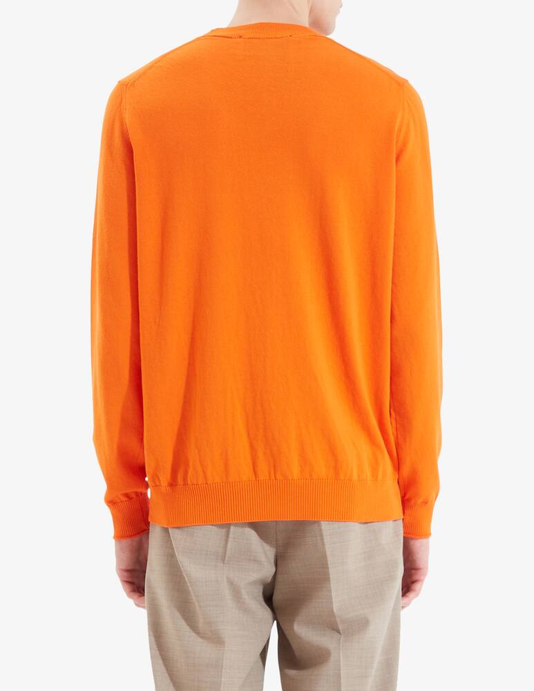 Amaranto Cotton crewneck jumper - picture 3 Amaranto Cotton crewneck jumper - picture 3