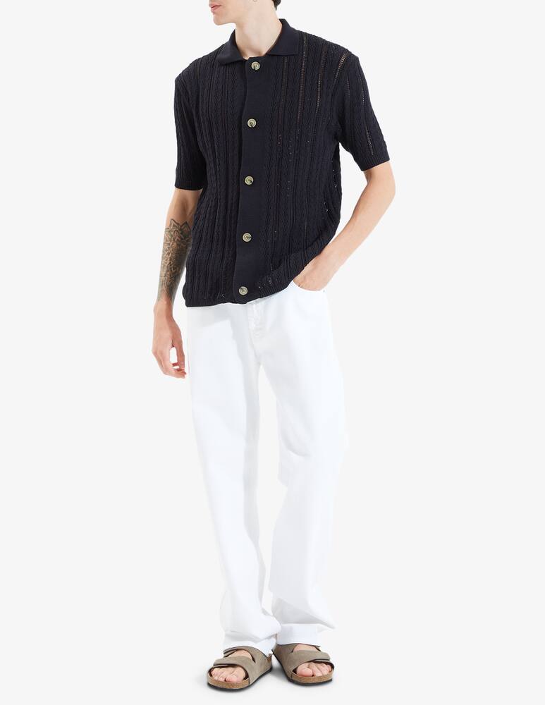 rinascente Amaranto Camicia maniche corte trama