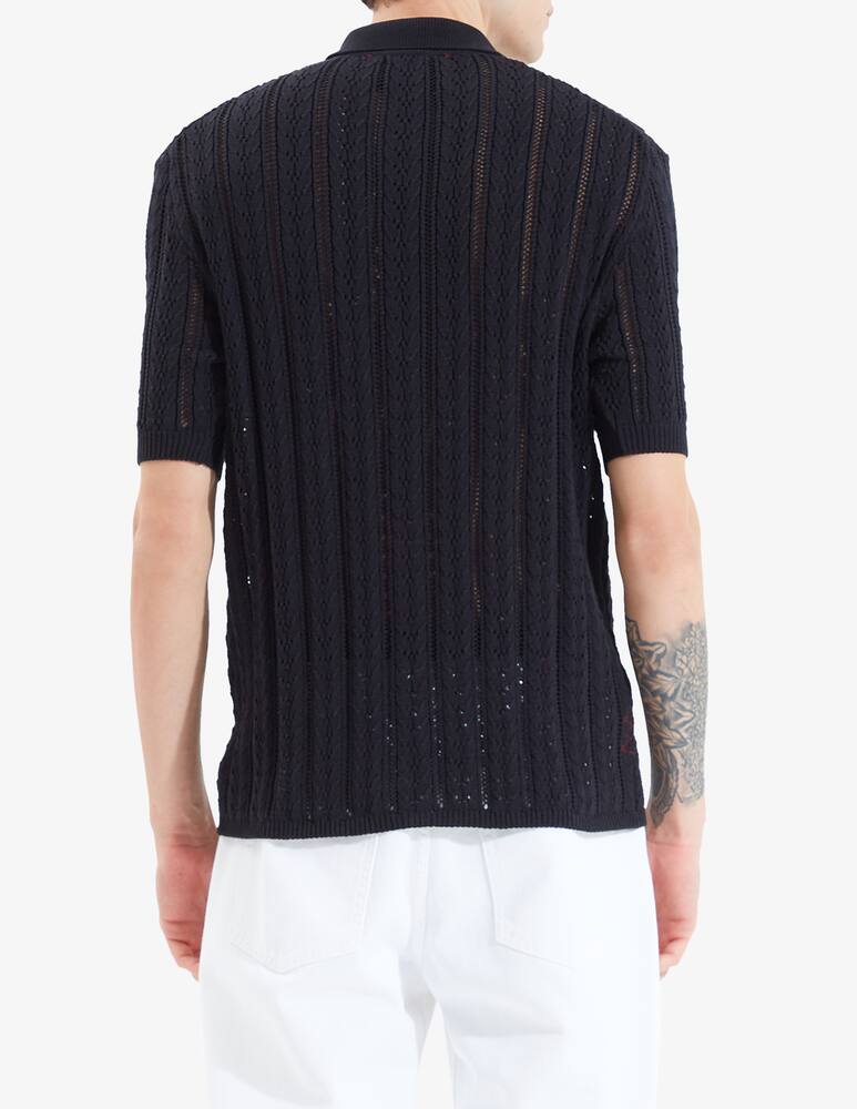 rinascente Amaranto Camicia maniche corte trama