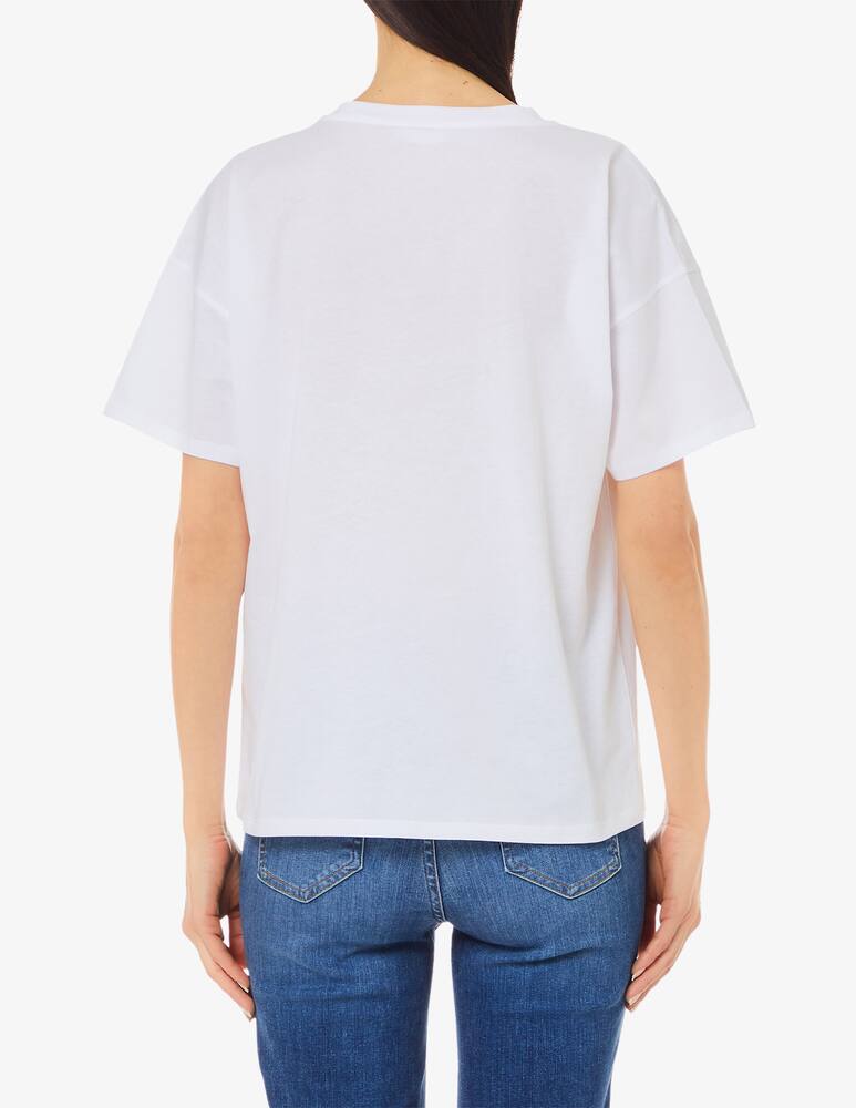 Liu Jo T-shirt in cotone con logo - immagine 2 Liu Jo T-shirt in cotone con logo - immagine 2