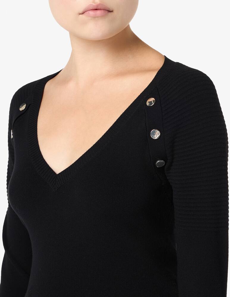 rinascente Liu Jo Maglia scollo v bottoni