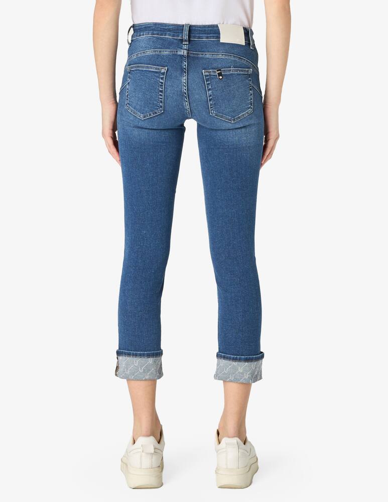 rinascente Liu Jo Cuffed denim trousers