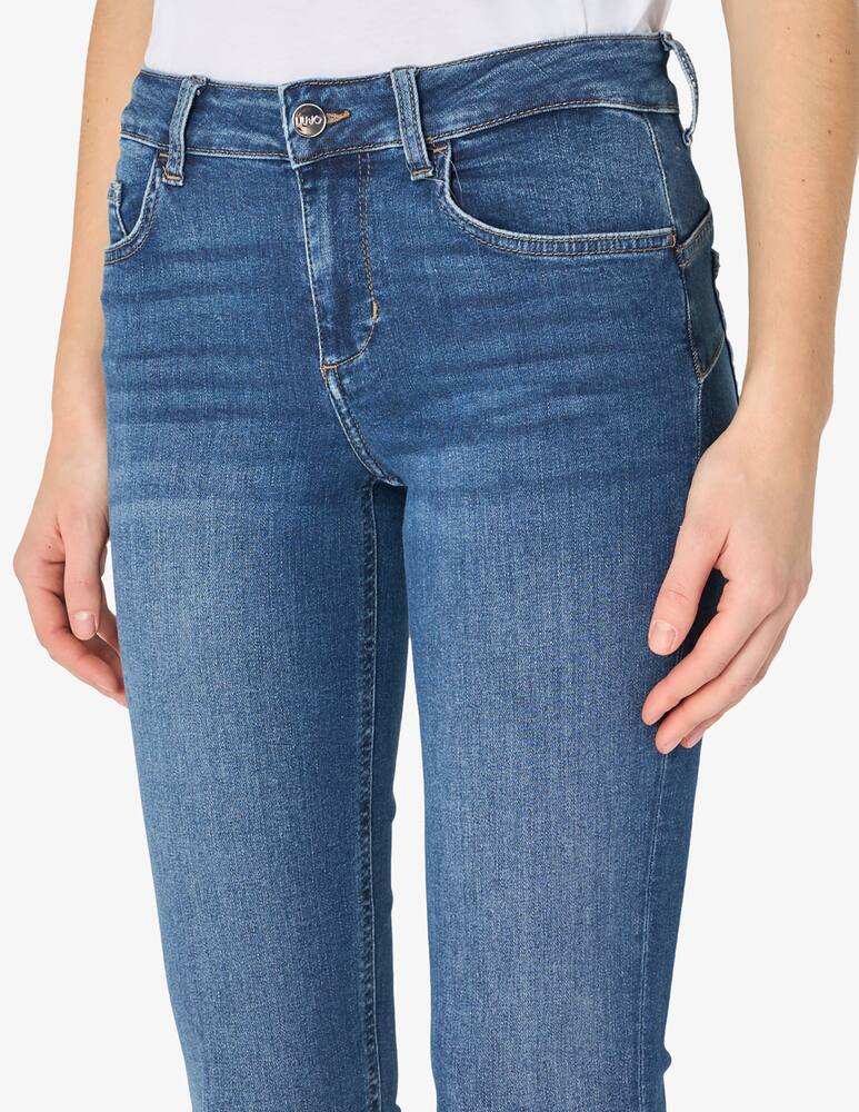 rinascente Liu Jo Cuffed denim trousers