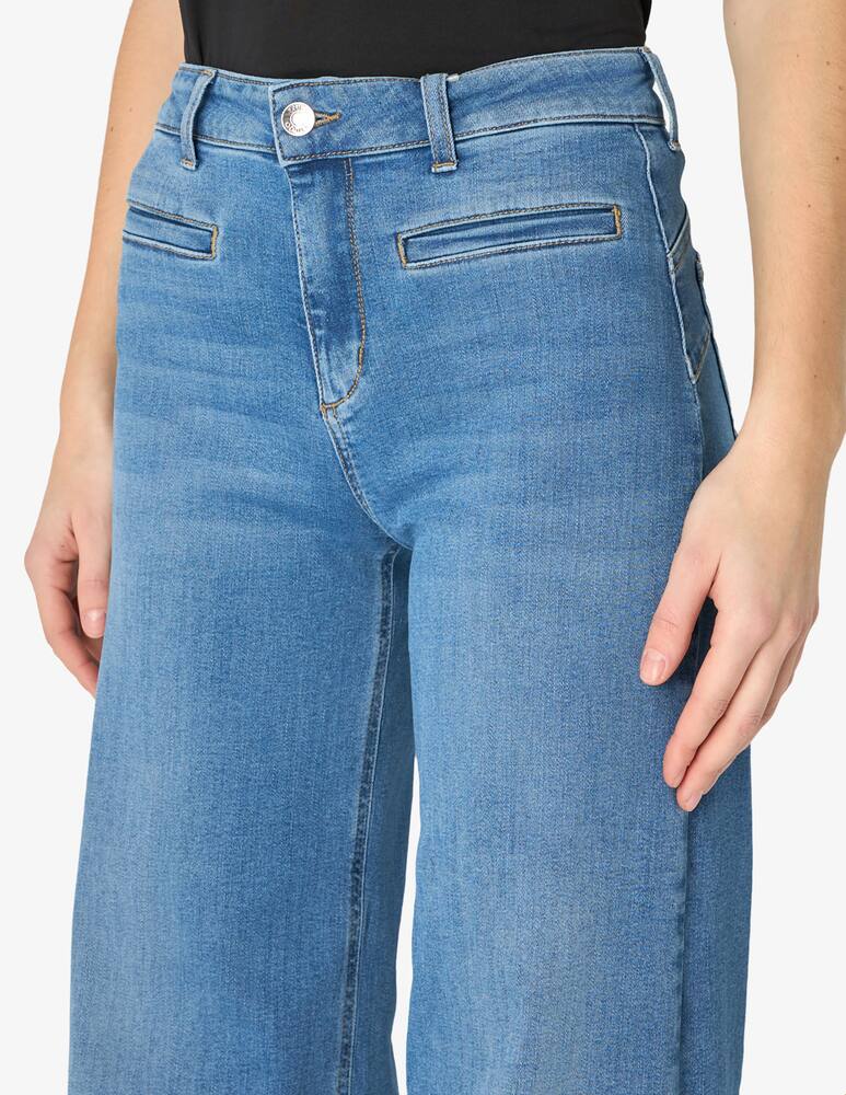 rinascente Liu Jo Wide-leg denim trousers