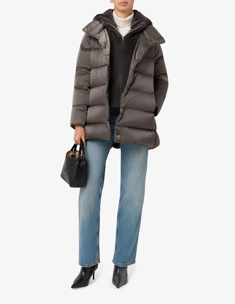 rinascente Herno Piumino medio con cappuccio