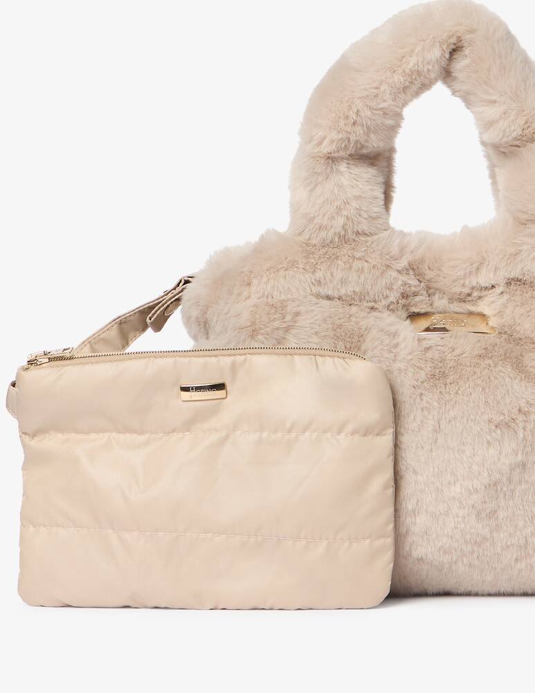 rinascente Herno Borsa shopper in peluche