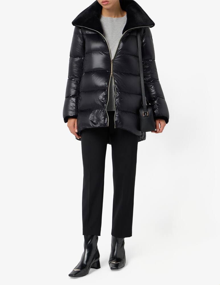 Herno Piumino in nylon Ultralight e Lady Alternative Fur - immagine 2 Herno Piumino in nylon Ultralight e Lady Alternative Fur - immagine 2