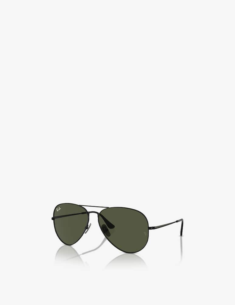 rinascente Ray-Ban Sunglasses Aviator Titanium RB8089