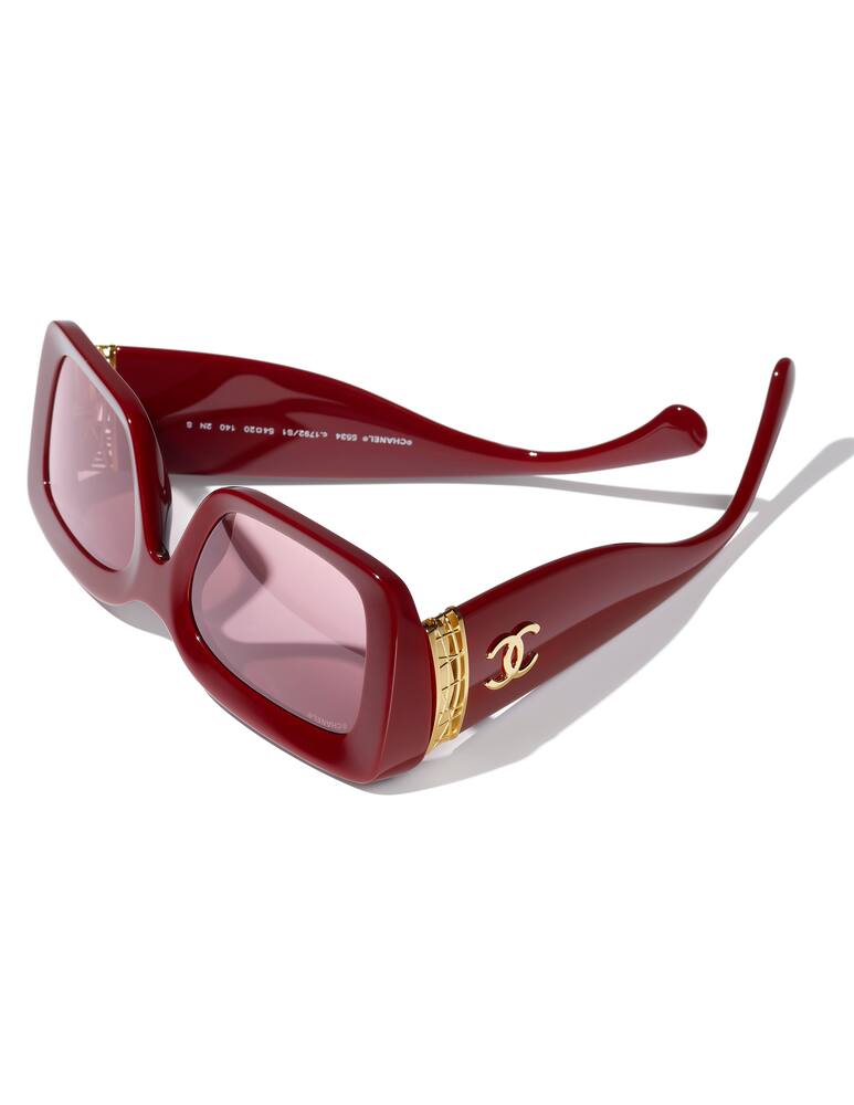 rinascente CHANEL Rectangle sunglasses