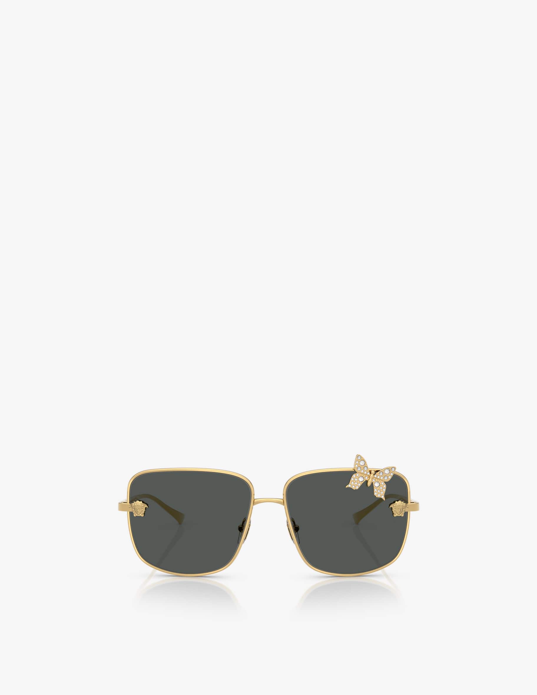 Occhiali Da Sole Quadrati Oversize CG Eyewear – Nero Con Lenti Fumé – Protezione UV400