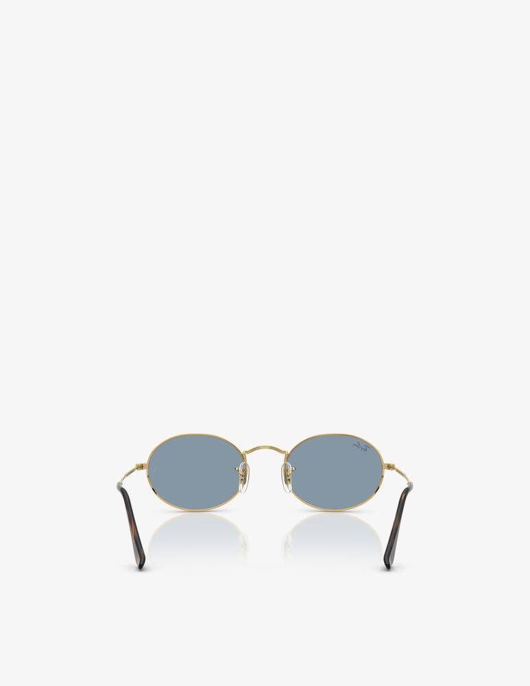 rinascente Ray-Ban Sunglasses Oval Metal Summer Capsule RB3547