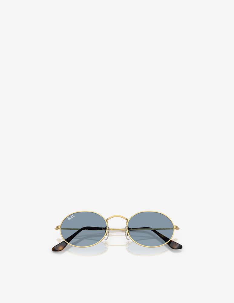 rinascente Ray-Ban Sunglasses Oval Metal Summer Capsule RB3547