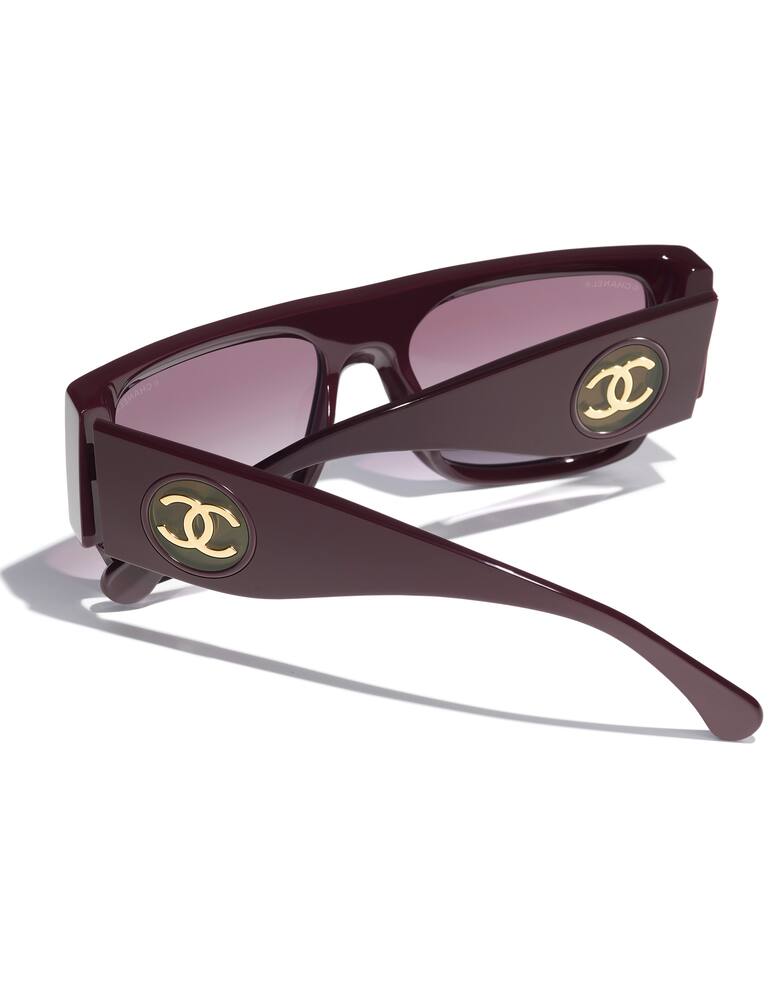 rinascente CHANEL Square sunglasses