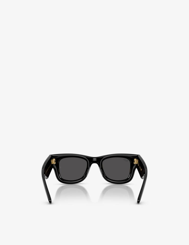 rinascente Ray-Ban Ultra Black A$AP Puffer RB4940 sunglasses