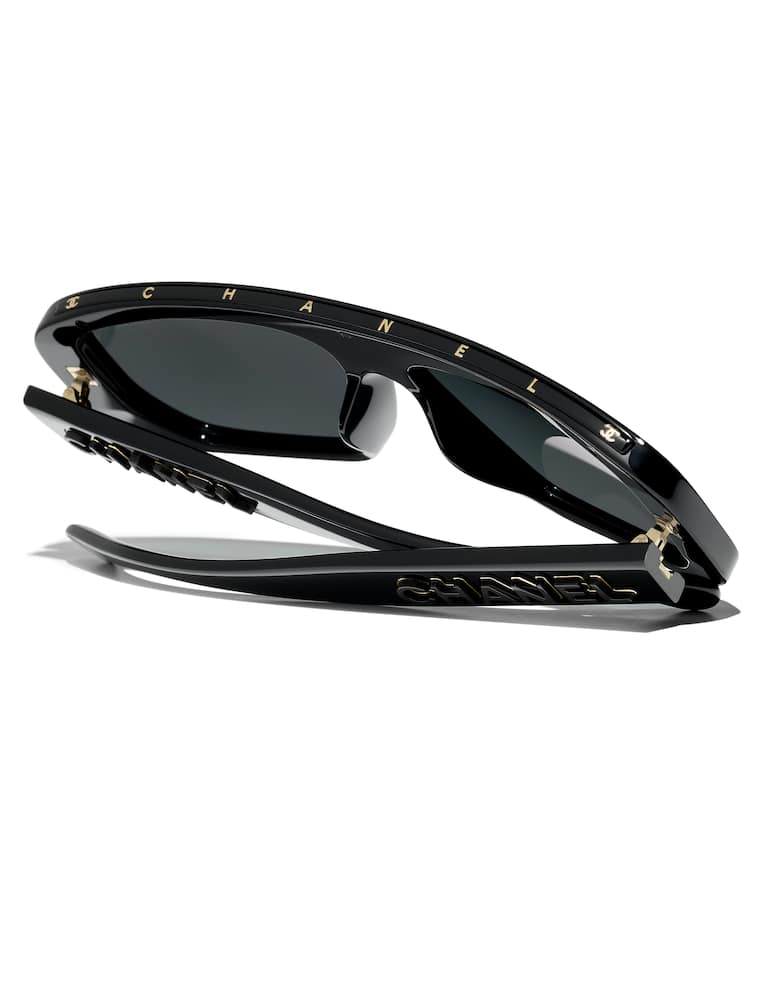 CHANEL Occhiali Da Sole A Mascherina - immagine 4 CHANEL Occhiali Da Sole A Mascherina - immagine 4