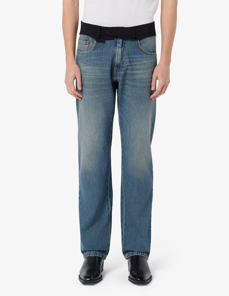 rinascente MM6 Maison Margiela Jeans regular doppia vita