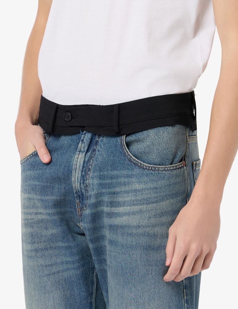 rinascente MM6 Maison Margiela Jeans regular doppia vita