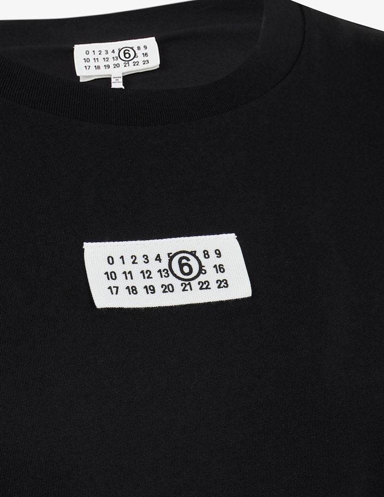 rinascente MM6 Maison Margiela T-shirt maxi con cintura guanti