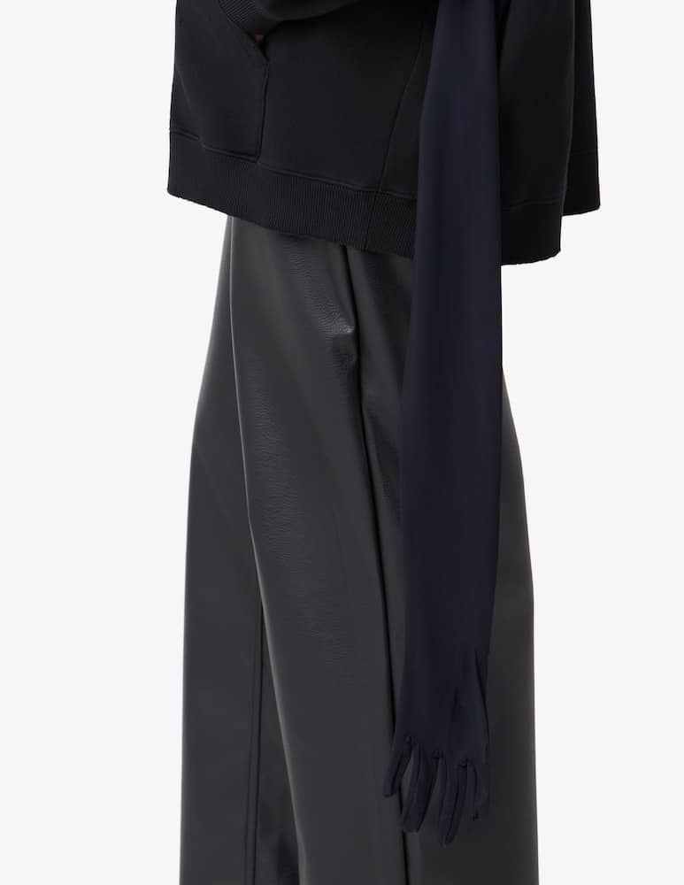 rinascente MM6 Maison Margiela Felpa con cappuccio e guanti