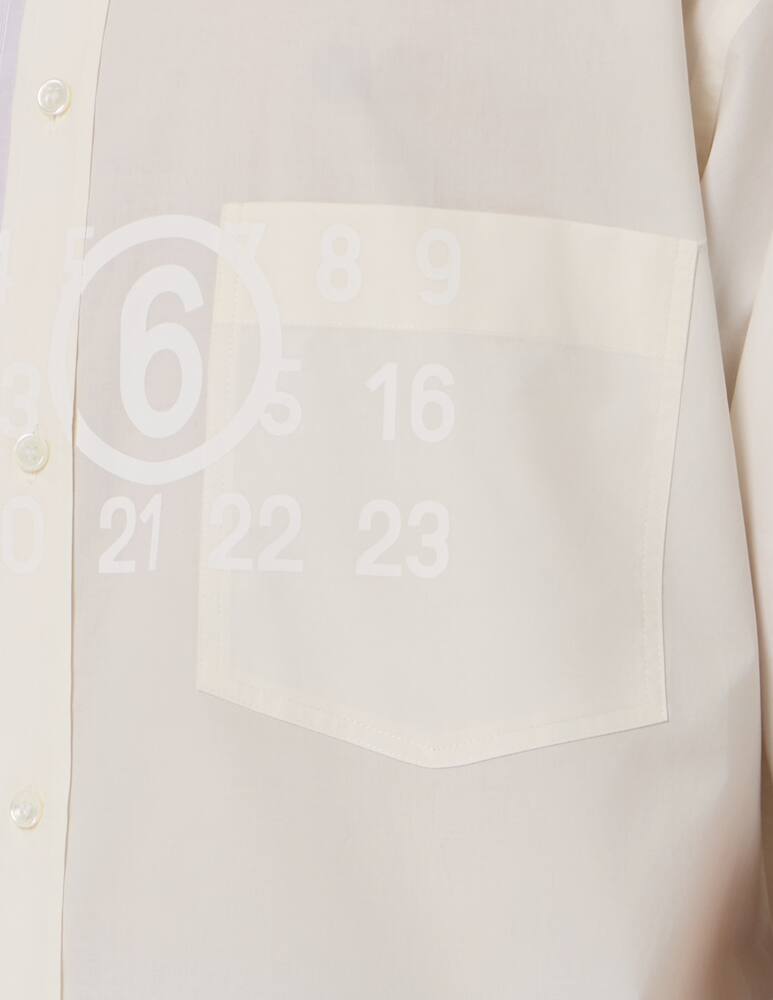 MM6 Maison Margiela Asymmetric short sleeve shirt - picture 4 MM6 Maison Margiela Asymmetric short sleeve shirt - picture 4