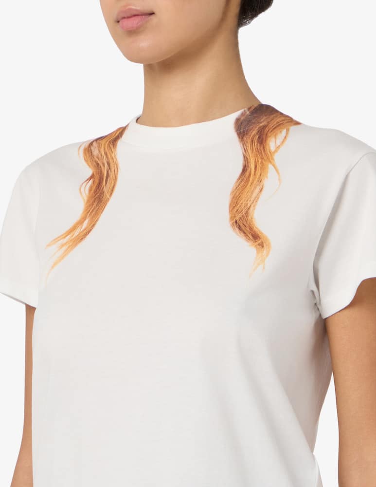 rinascente MM6 Maison Margiela T-shirt archivio capelli