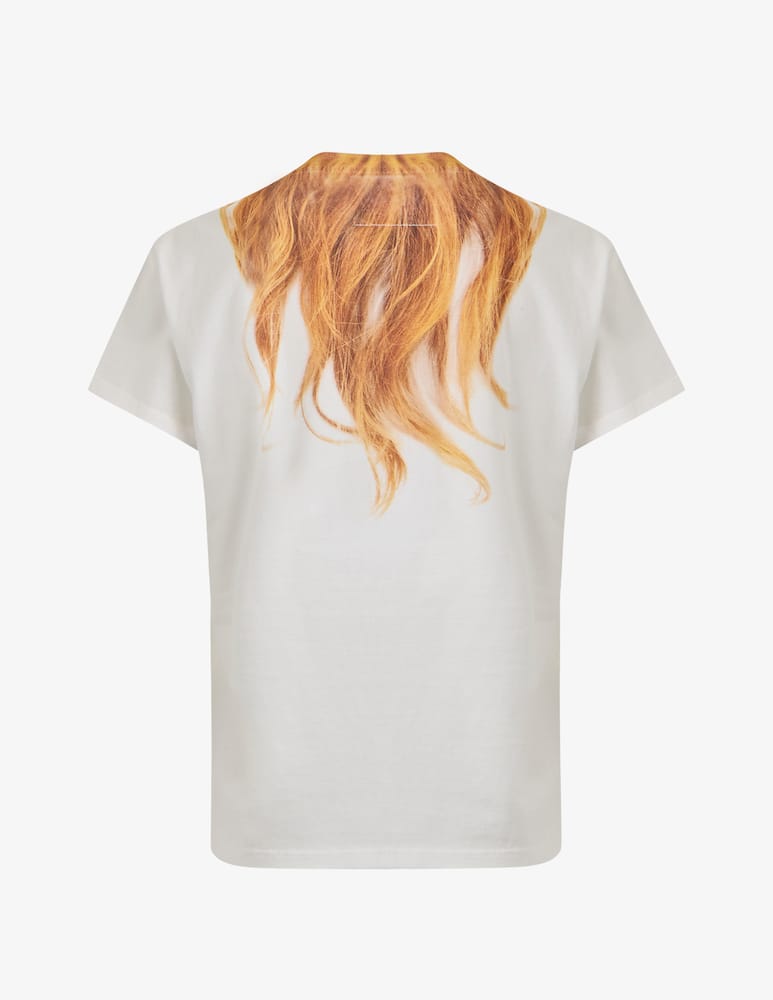 rinascente MM6 Maison Margiela T-shirt archivio capelli