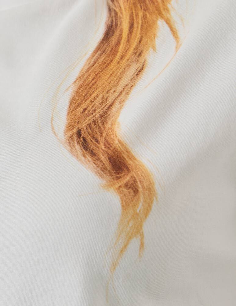 rinascente MM6 Maison Margiela T-shirt archivio capelli