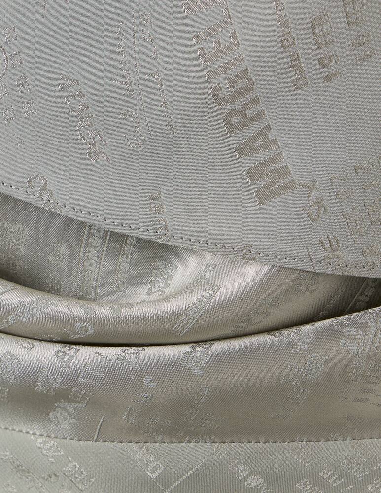 rinascente MM6 Maison Margiela Top in jacquard convertibile