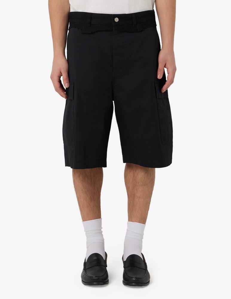 rinascente MM6 Maison Margiela Double waist bermuda shorts