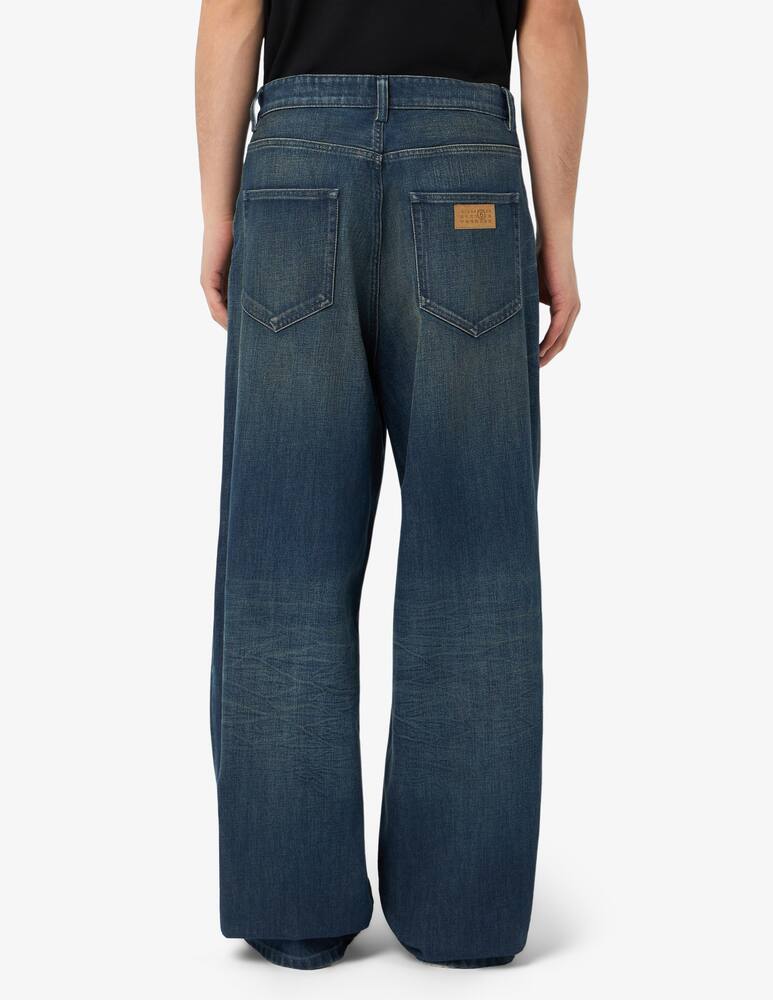 MM6 Maison Margiela Wide leg denim jeans - picture 3 MM6 Maison Margiela Wide leg denim jeans - picture 3