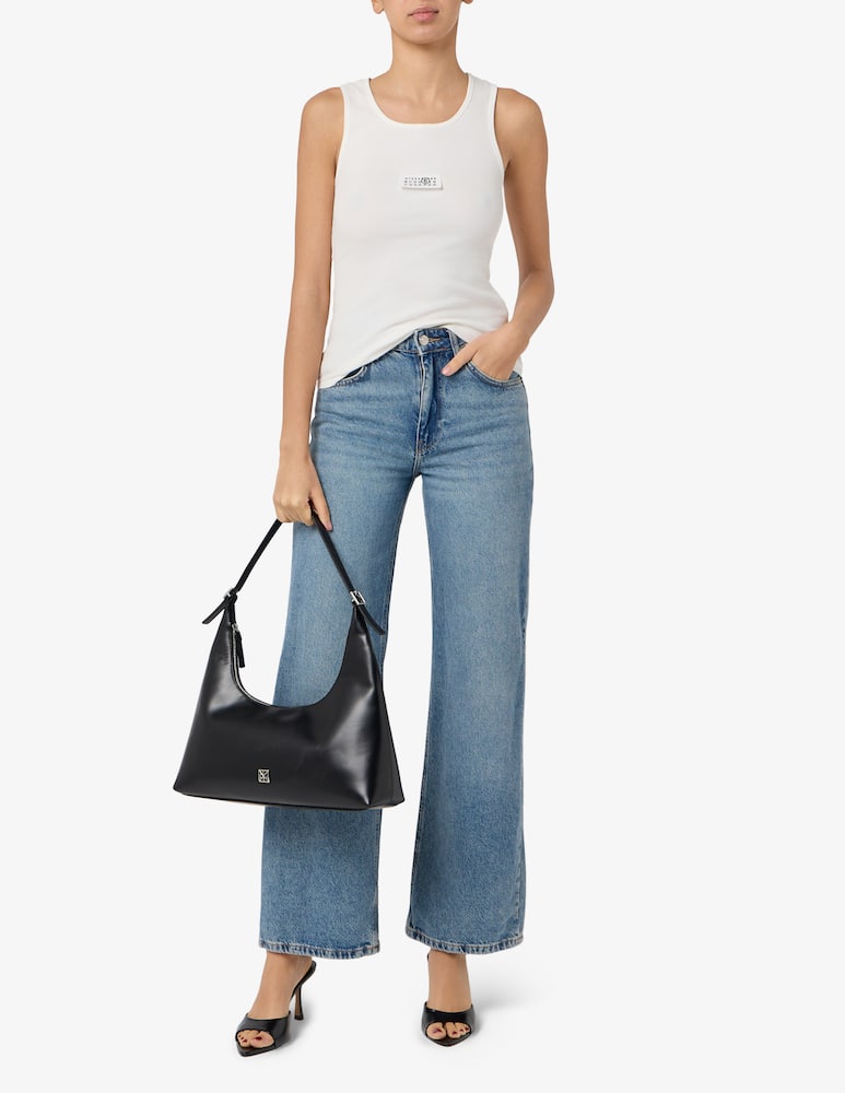 rinascente MM6 Maison Margiela Top canotta con etichetta