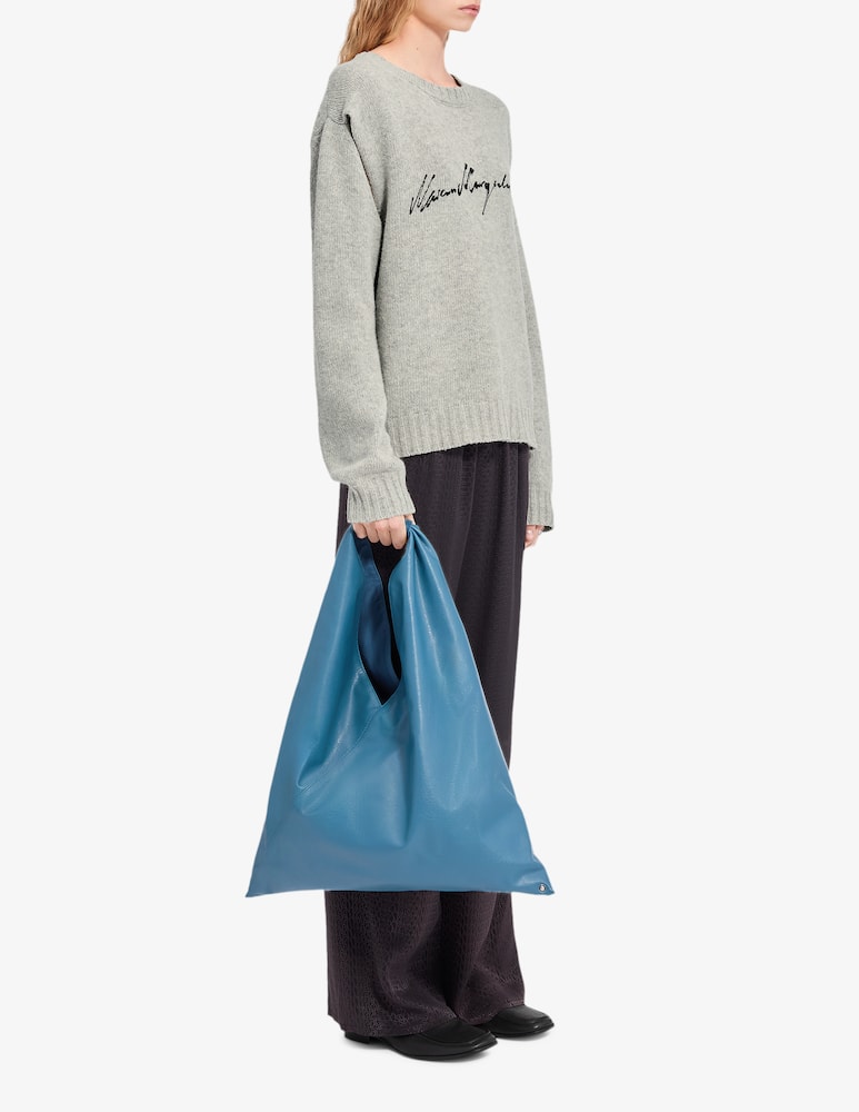 rinascente MM6 Maison Margiela Maglione con logo corsivo