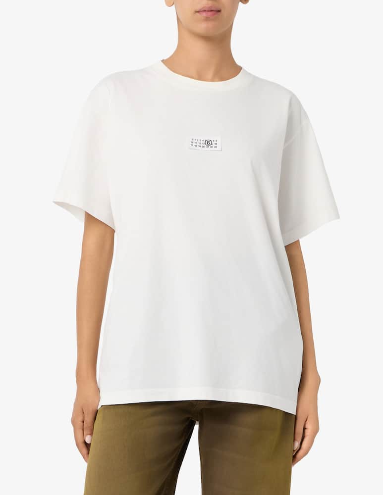 rinascente MM6 Maison Margiela T-shirt con label logo