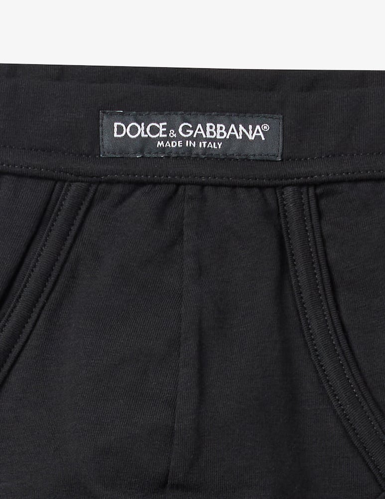 Dolce & Gabbana Briefs with covered elastic waistband - picture 3