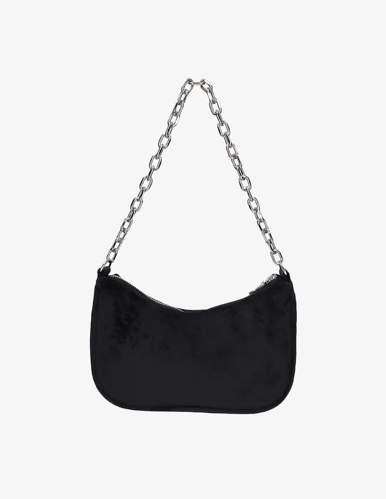 rinascente Juicy Couture Kabelo velour shouder bag