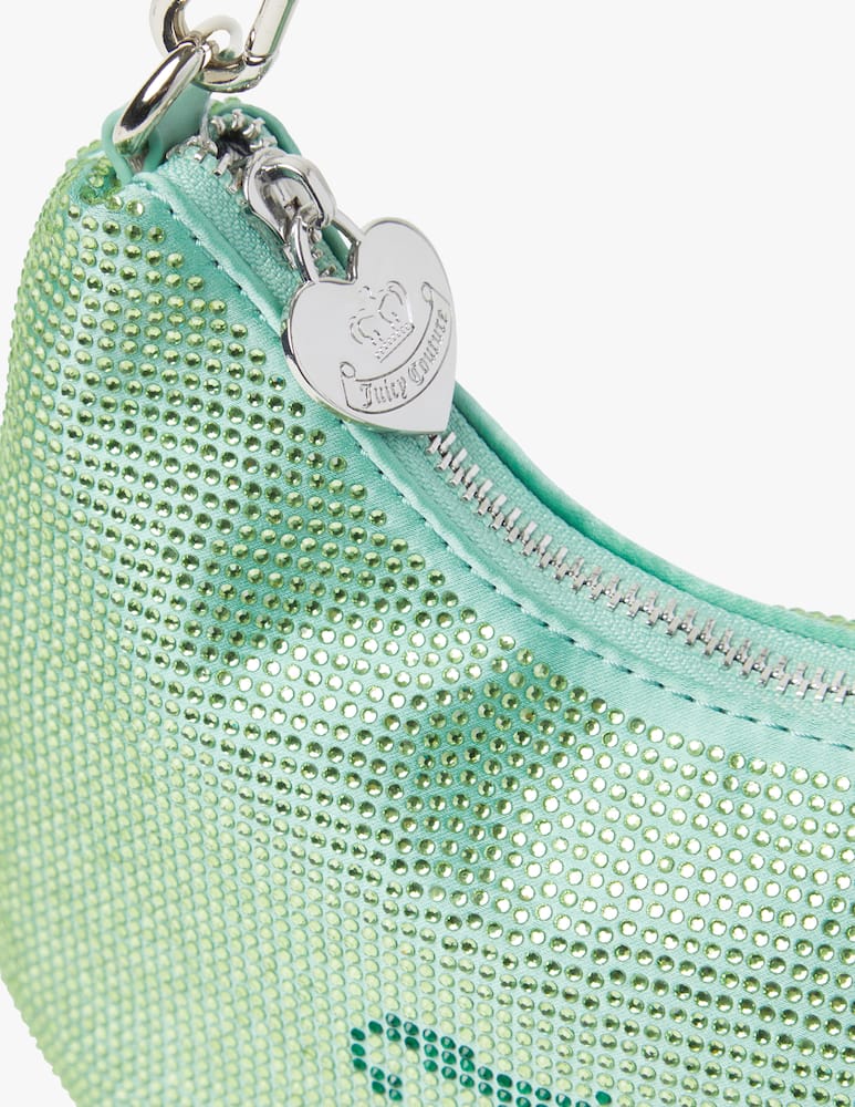rinascente Juicy Couture Hazel hobo strass bag