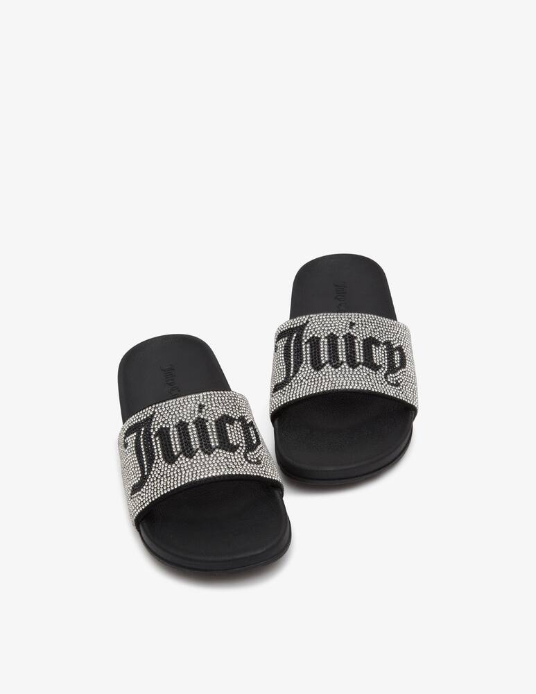 Juicy Couture Ciabatte Donna glitterate piatte - immagine 3 Juicy Couture Ciabatte Donna glitterate piatte - immagine 3