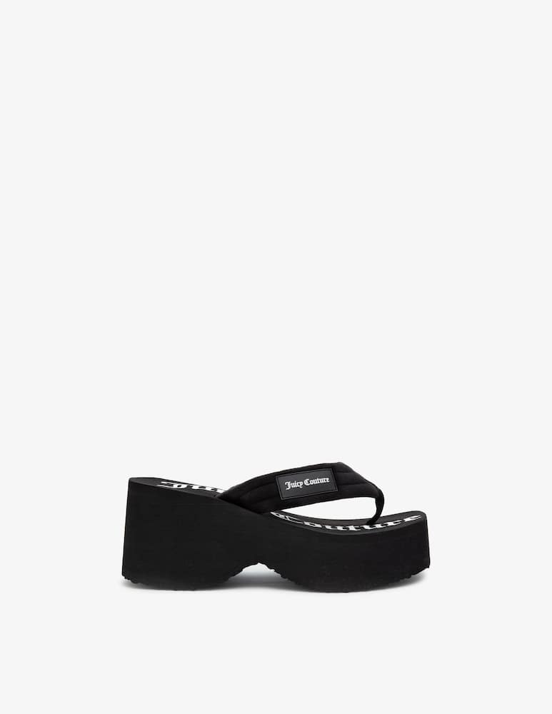 Juicy Couture Infradito con zeppa Whitney - immagine 1 Juicy Couture Infradito con zeppa Whitney - immagine 1